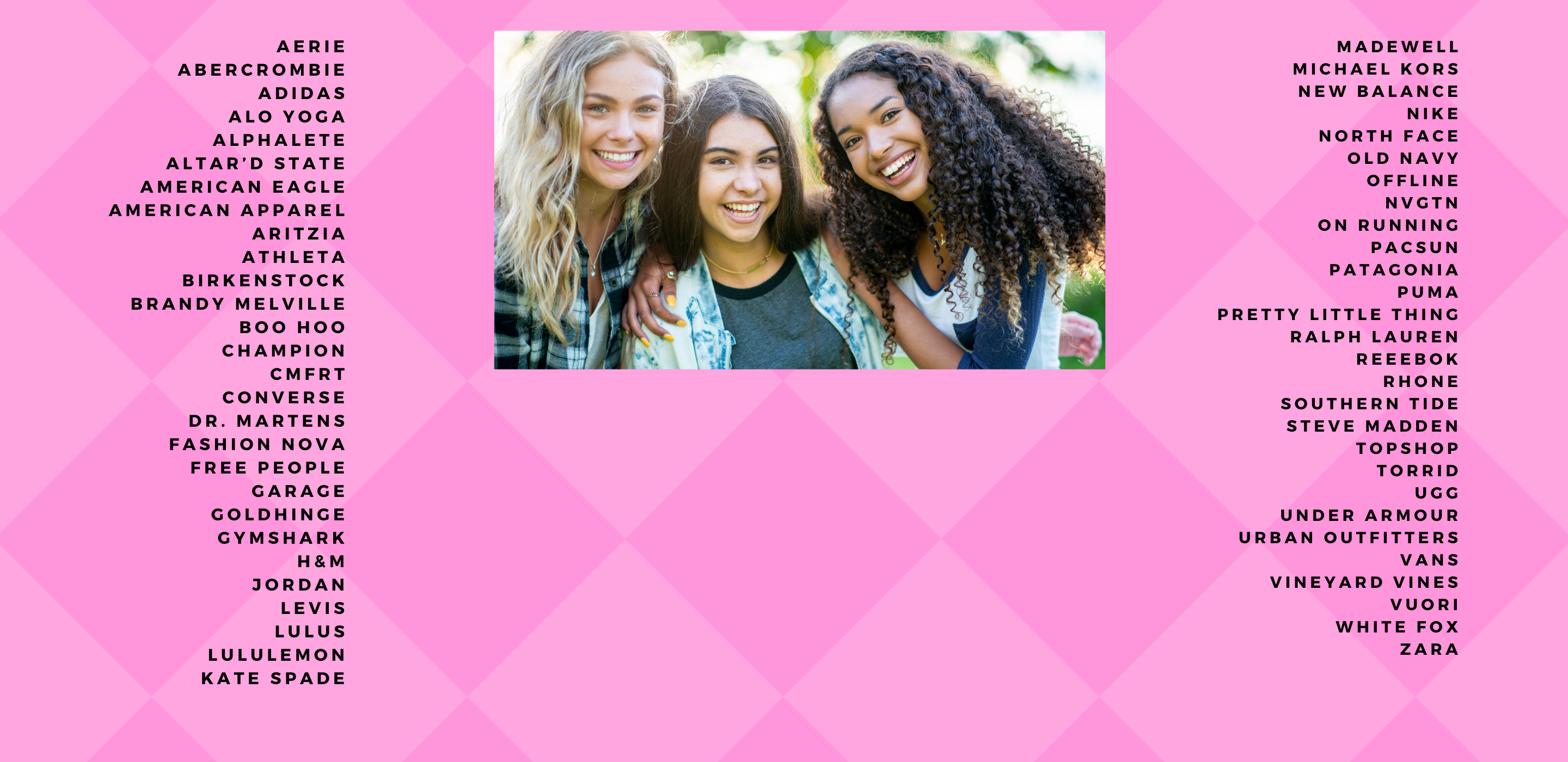 Teen girls laughing